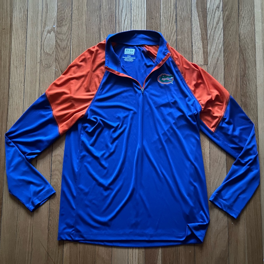 University of Florida Gators 1/4 Zip Windbreaker - Men's Large